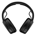 Skullcandy Crusher Wireless Bluetooth Headphones with Multi-Sensory Bass, Noise Isolating Over-Ear Fit, Up to 40 Hours Battery, Microphone for iPhone Android with Travel Bag - Black