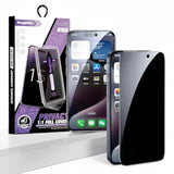 For Privacy Screen Protector 28°Anti Spy 9H+ Hardness Tempered Glass For Iphone Full Coverage Screen Protector Easy Installation (Iphone 16Promax)