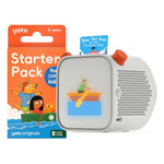 Player (3Rd Gen.) + Starter Pack For Little Kids Bundle – Kids Bluetooth Audio Speaker, All-In-1 Screen-Free Device For Stories Music Podcasts Radio White Noise Thermometer Nightlight