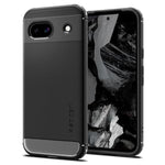 Spigen Rugged Armor Designed for Pixel 8a Case (2024) [Military-Grade Protection] - Matte Black