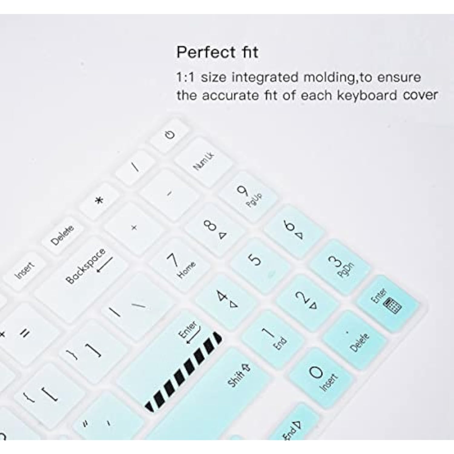 2Pcs Keyboard Cover For Asus Vivobook Pro 15 Oled 15.6" M3500 K3500 M6500 - Vi