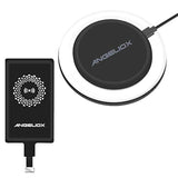 Wireless Charger Pad Charging Receiver Compatible With Iphone 7/7 Plus / 6/6 Plus / 6S / 5Se / 5S / 5C / 5(Wireless Charging Receiver Included)