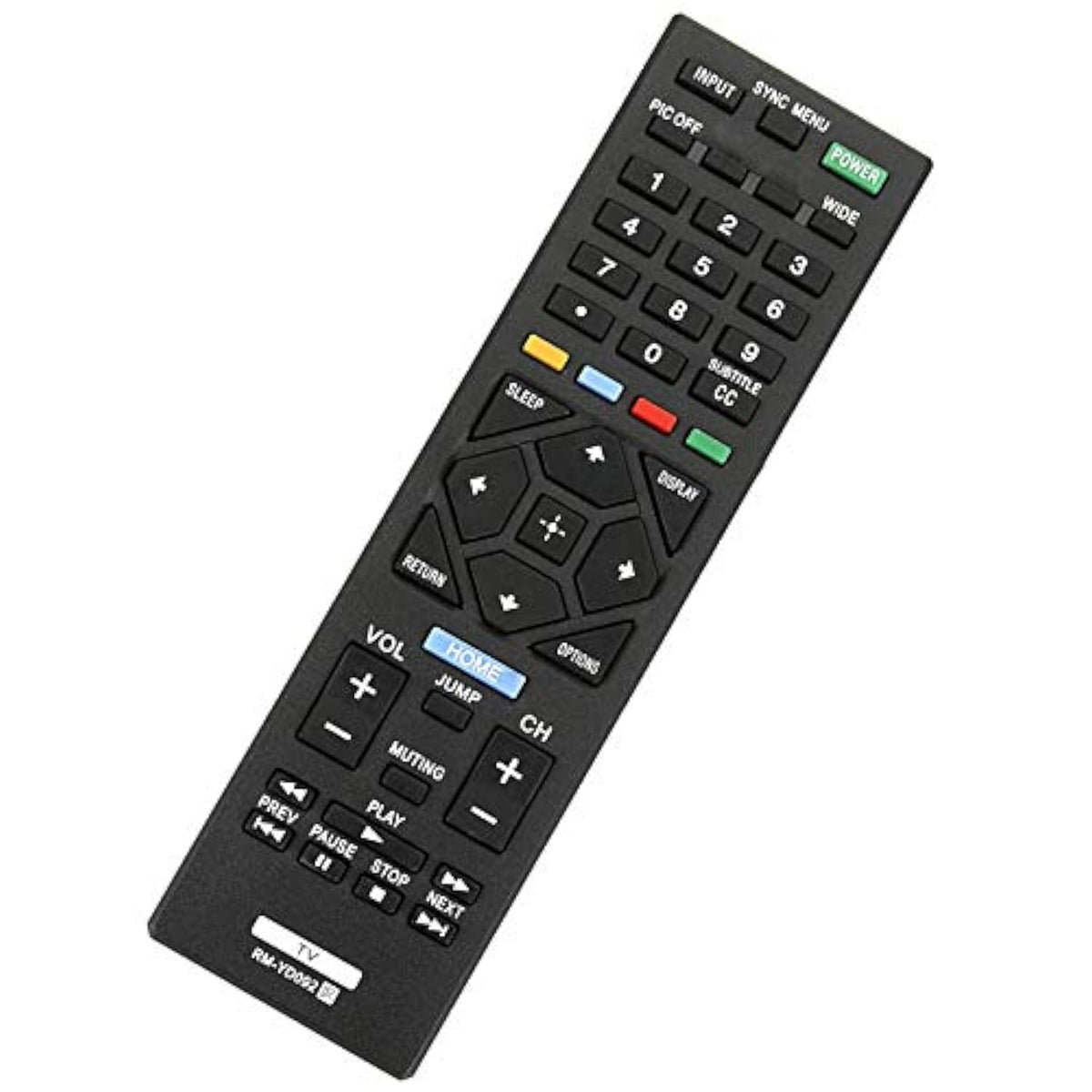 Universal Sony Tv Remote - Replacement For Lcd, Led & Bravia Tvs