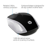 HP Wireless Mouse 200 (Black/Silver, 2HU84AA)