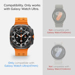 Spigen Tempered Glass Screen Protector [GlasTR EZ FIT] designed for Galaxy Watch Ultra - 2 Pack