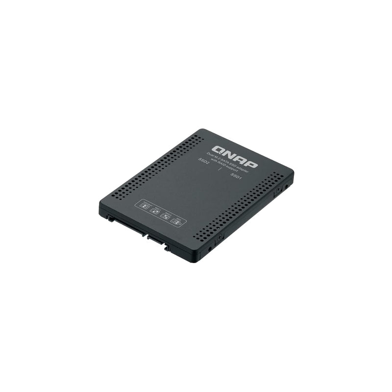 QNAP Dual M.2 SATA SSD to 2.5” SATA RAID Adapter Converter - 2 x M.2 2280 SSD