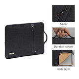 13-13.3 Inch Laptop Sleeve Case Water-Resistant Handle Bag For Macbook Air/Surface Book/Lenovo Flex 6/Thinkpad L380 X380 Yoga/X1 Carbon/Hp Elitebook 830 G5/Dell Inspiron 14/Asus Zenbook Ux330Ua