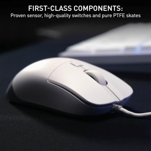 M50 Wired Gaming Mouse (Wired, White)