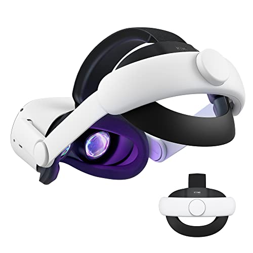 K2 Comfort Head Strap Accessories Compatible with Oculus/Meta Quest 2, Elite Strap Replacement for Enhanced Support of VR Headset, NOT for Meta Quest
