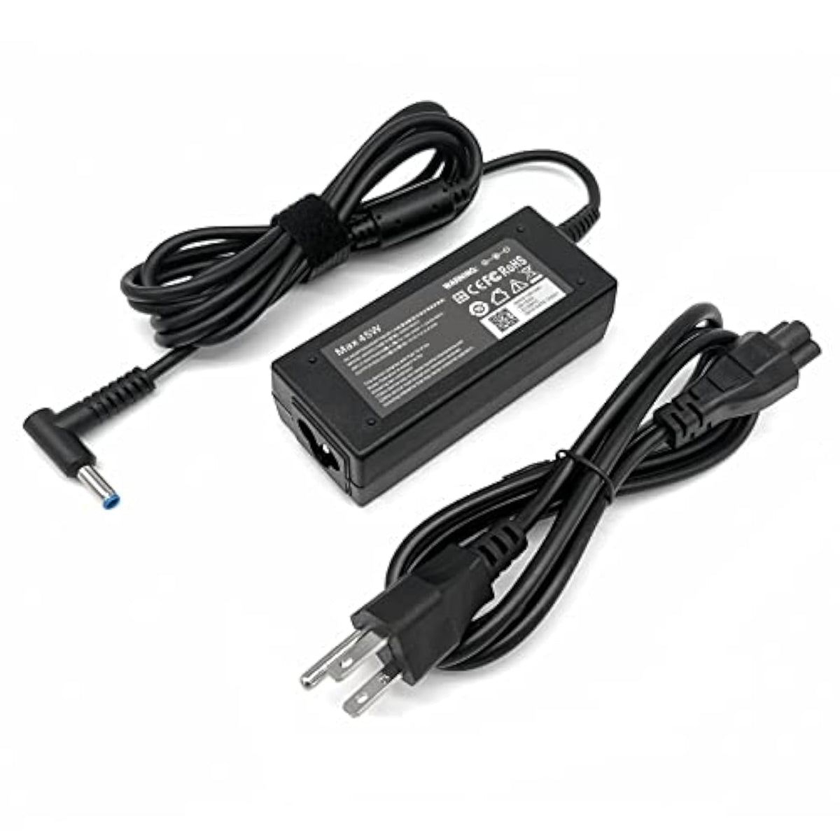 45W 19.5V 2.31A For Hp Laptop Charger Blue Tip, Hp Pavilion X360 11 13 15, Zbo