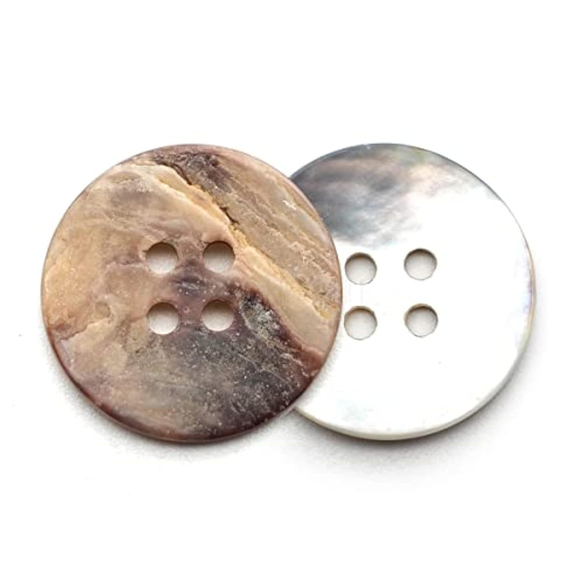 Shell Buttons 4 Holes Natural Akoya Shell Sewing Button Diy Crafts Tg2