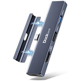 Ipad Pro Usb C Hub Multiport Adapter - Usbc Hub 5 In 1 With 100W Pd, 4K 60Hz H