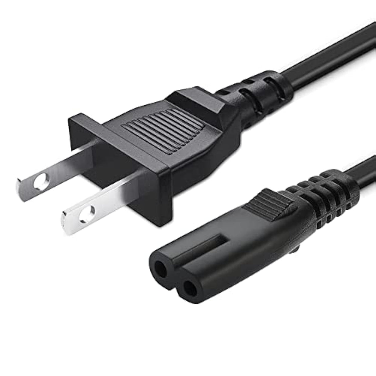 2-Prong AC Power Cord for JBL Partybox and Onn Bluetooth Speakers