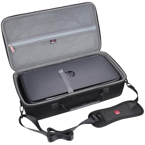 Hard Travel Case Compatible With Hp Officejet 250 All-In-One Portable Printer (Cz992A) (All Black)