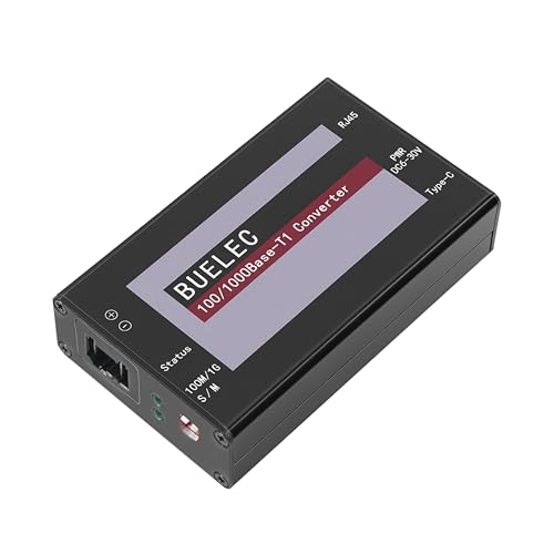 100/1000Base-T1-Tx-Te Automotive Ethernet Media Converter - 100/1000Base-T1 To Tx Adapter, Marvell 88Q2112 & Realtek Rtl8211Fi Phy, Matenet Connector, Industrial Gradetype-C/Dc Power