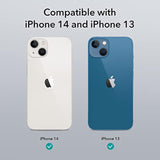 Esr Case For Iphone 14/Iphone 13, Compatible With Magsafe, Classic Hybrid Magnetic Mobile Phone Case Case, Standard, Drop Protection, Scratch-Resistant Back, Clear