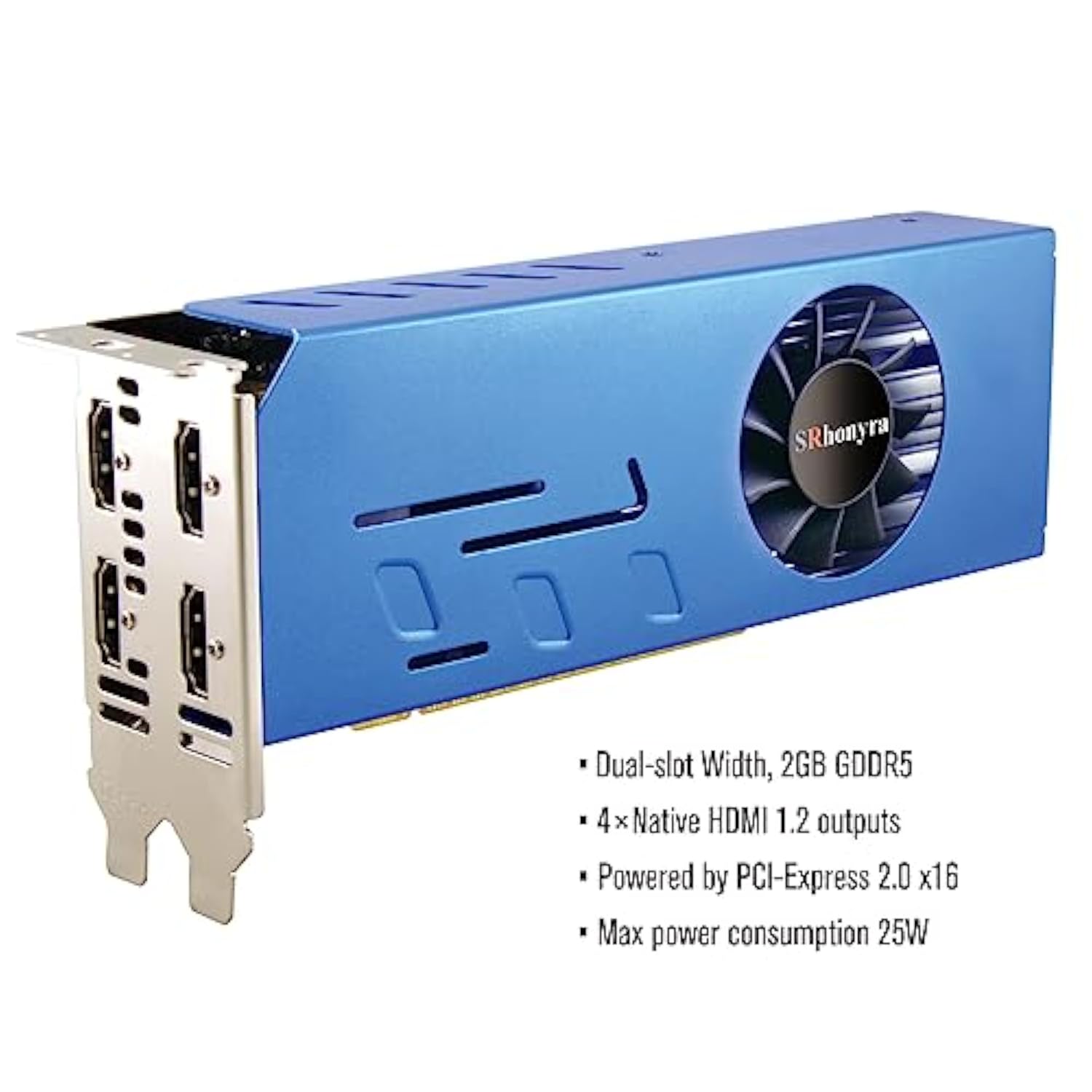 4 Monitor Video Card Gtx 730 4Hdmi Multi-Display 2Gb Ddr3 Video Card Support U