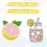 Pink Yellow Lemonade Banner For Lemonade Stand Decorations, Lemon Sign Garland Summer Party Decor Lemon Themed Bridal Shower Birthday Party Supplies Favor