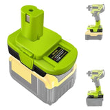 Dm18Rl Battery Adapter For Dewalt 20V& For Milwaukee18V Battery, Converter To For Ryobi 18V Lithium Battery For Ryobi 18V Power Tools, With 5V 2.1A Max Usb Charge