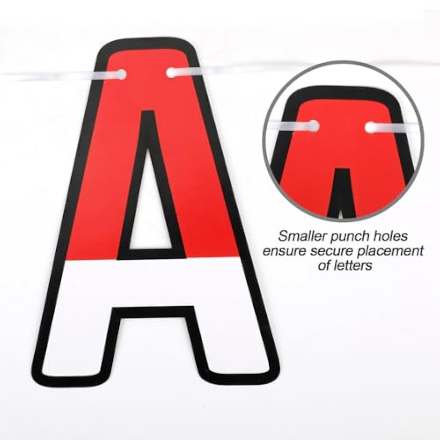 Cartoon Red And White Birthday Banner, Cartoon Animation Theme Birthday Decorations Happy Birthday Letters Garland Sign For Home Wall Door Window Parties Hanging Bunting Decor