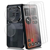 3+2 Pack Tempered Glass For Nothing Phone 3A Pro Screen Protector With Camera Lens Protector, 9H Hardness, Hd Clear Film, Case Friendly, Screen Protector For Nothing Phone 3A Pro