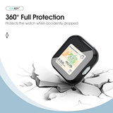 For Syncup Kids Watch Screen Protector, Upgraded 3Pack Hard Pc & Tempered Glass T-Mobile Sync Up Kids Watch Screen Protector Case Cover For Kids, Anti-Scratch And Touch Sensitive