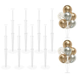 8pcs Balloon Arch Kit with Stands for Birthday Wedding New Year & Halloween