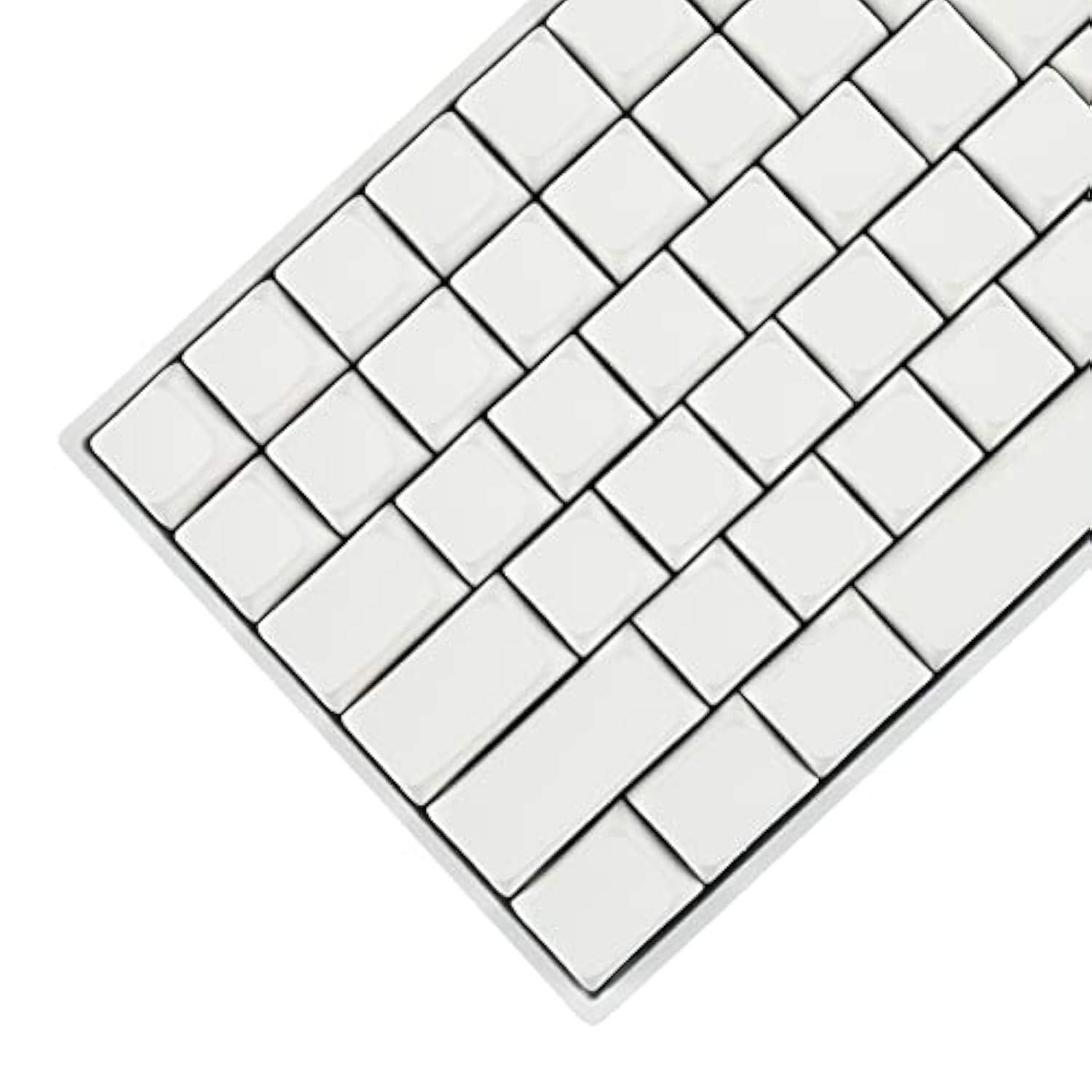 124 Key White Blank Zda Xda V2 Keycaps Pbt Keycap For Mx Keyboard 104 87 61 Me