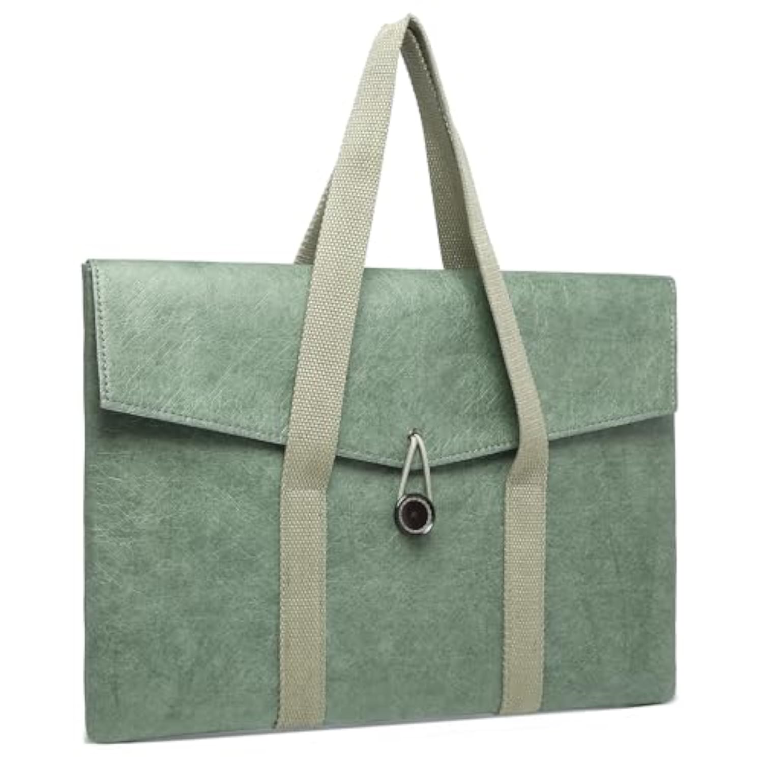 15-16 Inch Tyvek Slim Laptop Sleeve, Compatible With 16.2 Inch Macbook Pro 16 M4/M3/M2/M1 Pro/Max 2024-2021, 15.3 Inch Macbook Air 15, 16 Inch Asus Vivobook, Dell Xps 16, Spruce