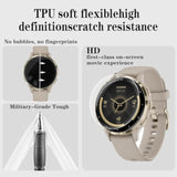 Watch Screen Protector Compatible For Garmin Venu 3S, Film Anti Scratch High Definition Full Coverage And Soft Tpu Protective Case