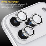 Camera Lens Protector for iPhone 17 Pro/17 Pro Max, Aluminum Alloy Tempered Glass Lens Protector with Installation Frame Fits for iPhone 17 Pro/17