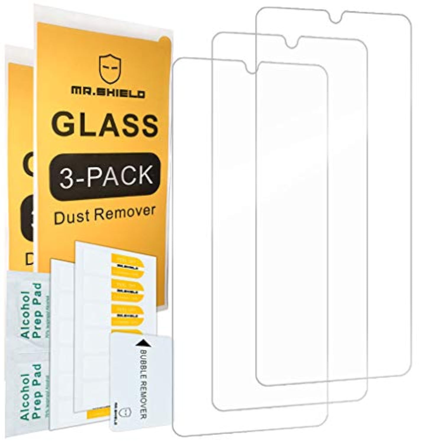 [3-Pack] Designed For Samsung Galaxy A42 5G [Tempered Glass] [Japan Glass With 9H Hardness] Screen Protector With Replacement