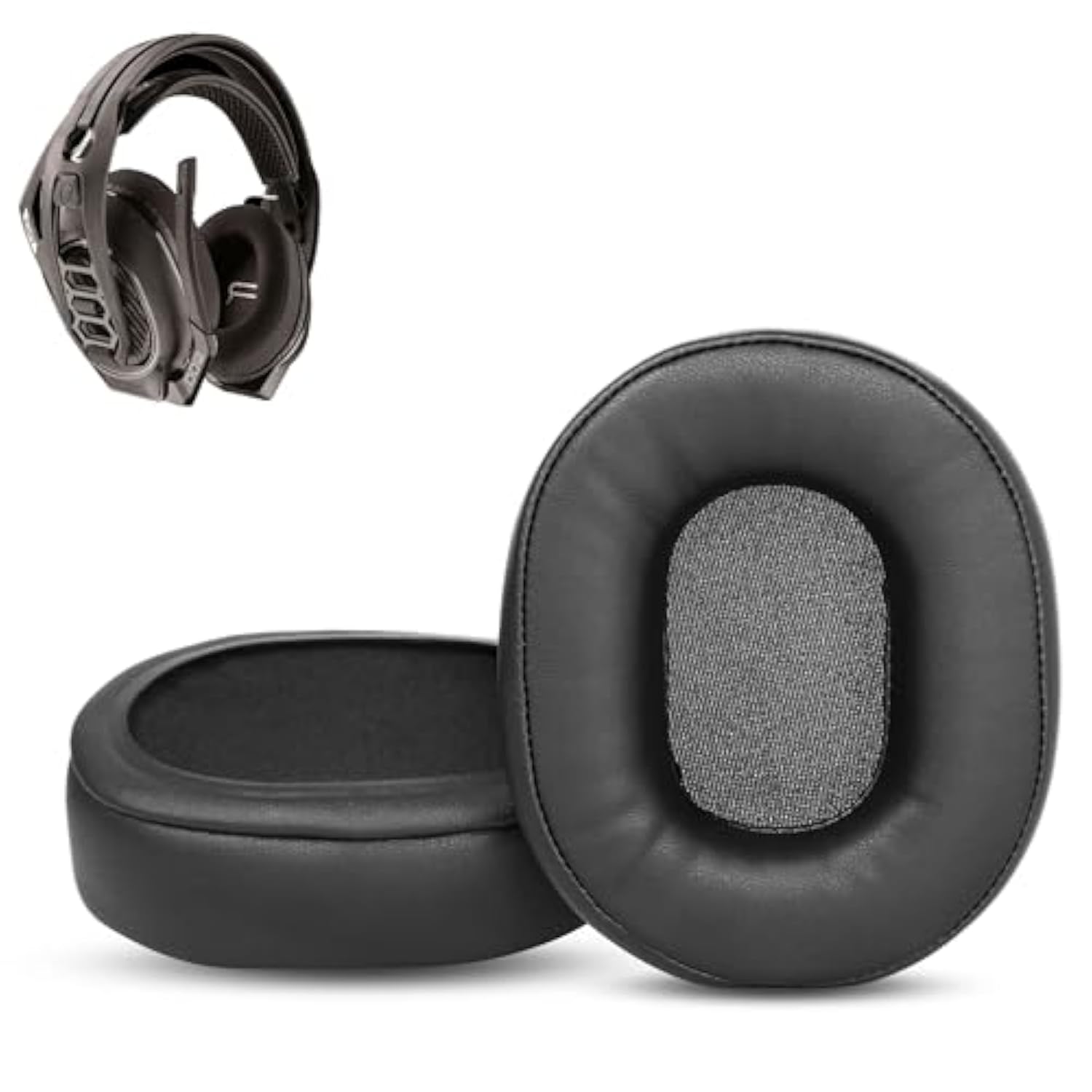 Prime Replacement Earpads Compatible With Plantronics Rig 800 Lx/Rig 800 Hs/Rig 800 Hd Gaming Headsets Ear Pads Cushion(Protein Leather/Memory Foam)