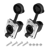 Rj45 Panel Mount Connector 90 Degrees Rj45 Interface Waterproof Sockets Connec