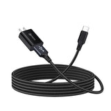 Charger for Oura Ring 4/3 and Samsung Galaxy Ring - 18W USB Fast Wall Charger with USB C Nylon Braided Charging Cable, 3.3ft Long