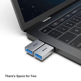 BENFEI USB C to USB 3.0 Adapter, 3 Pack USBC to USB Adapter, Compatible with MacBook 2018 2017 2016, Samsung Galaxy Note 8, Galaxy S8 S8+S9, Google Pixel, Nexus, Silver