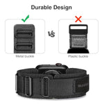 Rugged Nylon Band For Apple Watch Ultra 2&1 49Mm 46Mm 45Mm 44Mm 42Mm Men,Velcro Tactical Military Strap For Iwatch Series 10/9/8/7/6/5/4/3/2/1/Se