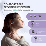 Single Ear Bluetooth Headsets Bh71 Lite,Wireless Headset With Mic For Work,Bluetooth Earpiece Connect Cell Phone/Mobile/Laptops,Teams Zoom Certified,Mute Function