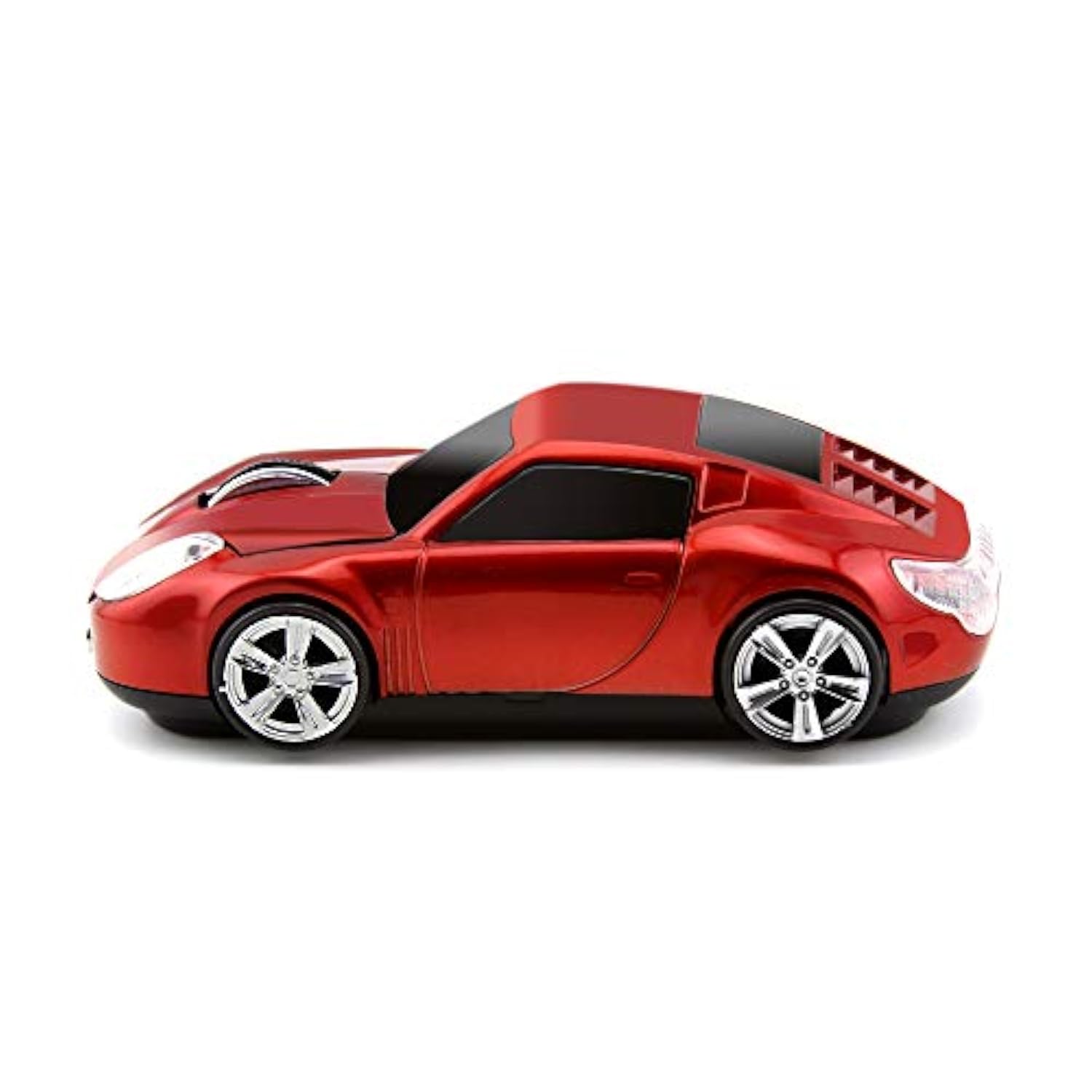 Wireless Car Mouse, 3D Optical Mouse For Desktop Laptop Pc Computer Mice, 2.4Ghz 1000Dpi Mouse For Tsl (Red)