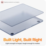 GhostShell Frost Premium Hardshell Case with Scratch-Resistant Textured Matte Finish for MacBook Pro 14" 2021-2026 M5/M4/M3/M2/M1 Pro/Max, Clear