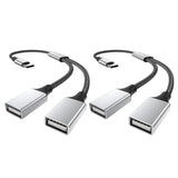 Usb Type C To Usb Adapter, 480 Mbps Data Transfer Speed, Supports 1.5 Amps Of