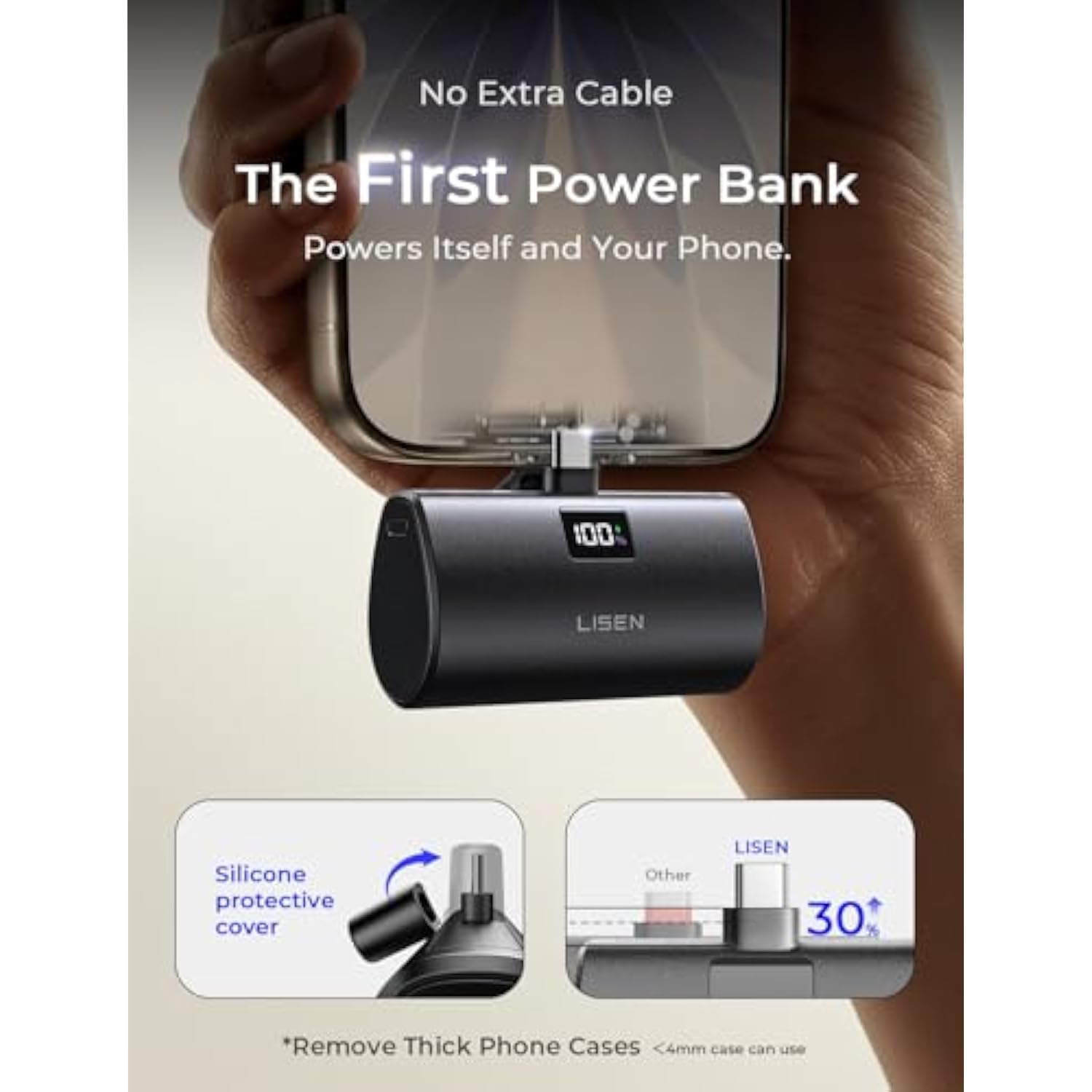 Mini Portable Charger 7000Mah Power Bank For Iphone 17 Pro Max Air 16 15, 22.5W Pd Fast Charging Power Bank, Small Portable Charger Usb C Samsung Google Pixel 9 Ipad Pro/Air Airpods And More