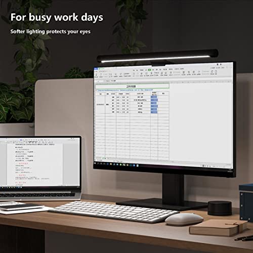Mi Computer Monitor Light Bar - Wireless Control, Easy Installation, Extra Computer Lighting W/O Taking Desktop Space