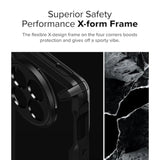 Ringke Fusion-X [Precise Cutouts for Camera Lenses] Compatible with OnePlus 13R Case, Augmented Bumper Clear Hard Back Heavy Duty Shockproof Protective Cover - Black
