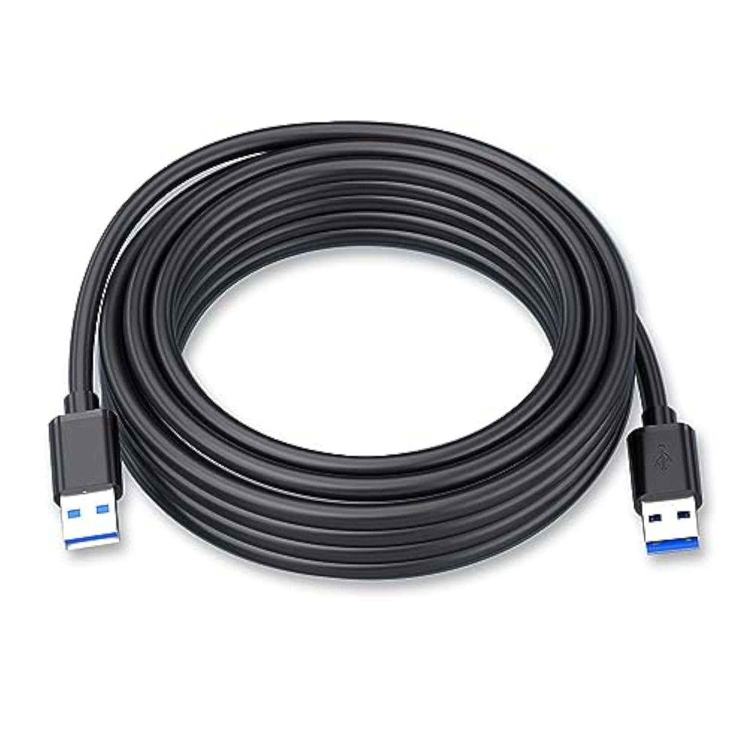 Usb 3.0 Male To Male Cable - 5 Feet Double Sided Usb Cord Male To Male For Har