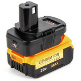 Dm18Rl Battery Adapter Converter For Dewalt For Milwaukee 20V/18V Li-Ion Battery Convert To For Ryobi 18V Tool P103 P104 P105 P108 Abp1801