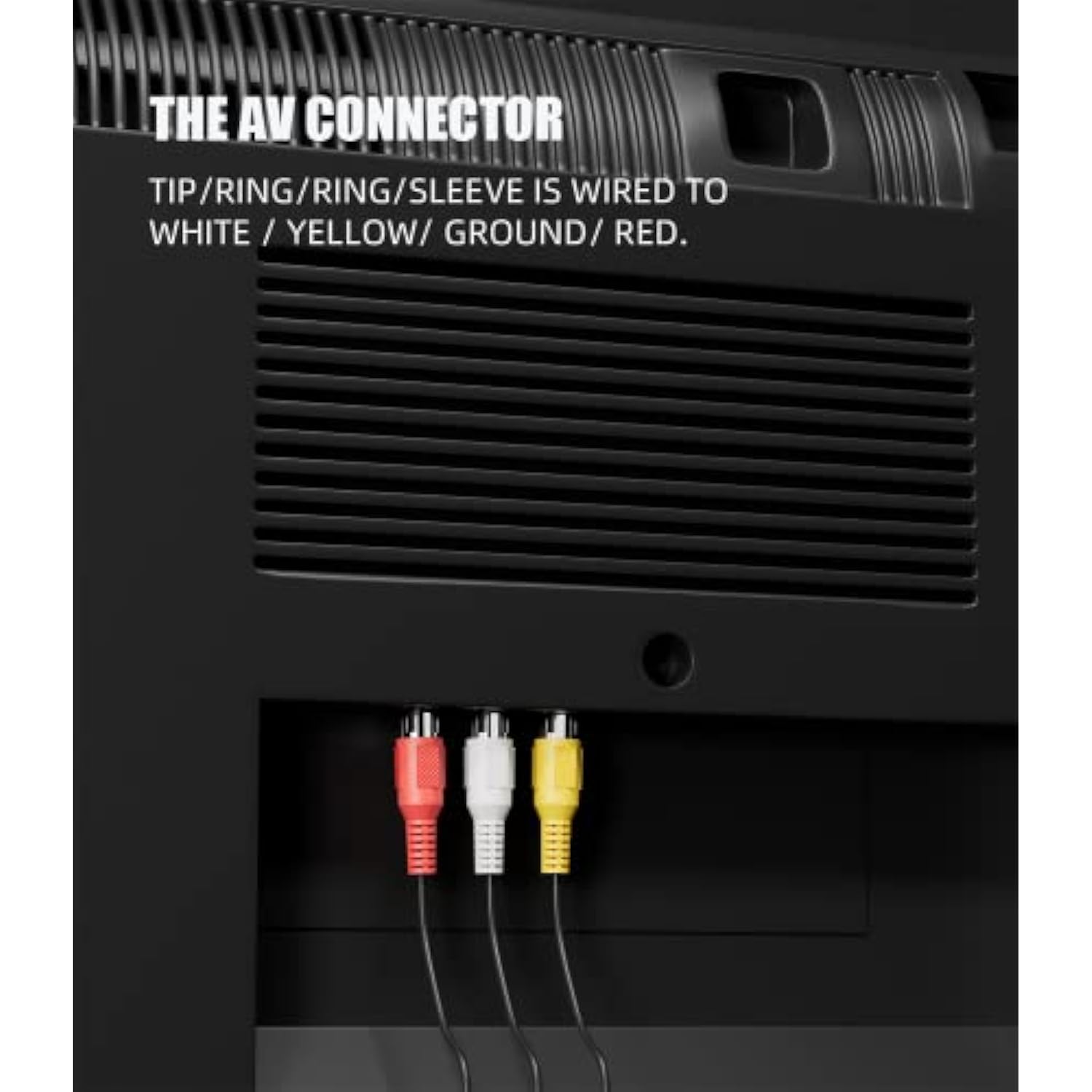 Av Cable,Camcorder Av Cable, 3.5Mm To Rca Camcorder Handycam Av Audio Video Ou