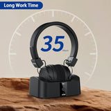 Bth01 Wireless Headphones For Tv Watching With Bluetooth Transmitter Charging