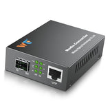 10G Fiber Ethernet Media Converter, Fiber Optic Transceiver, 10G Sfp+ To Rj45 Media Converter