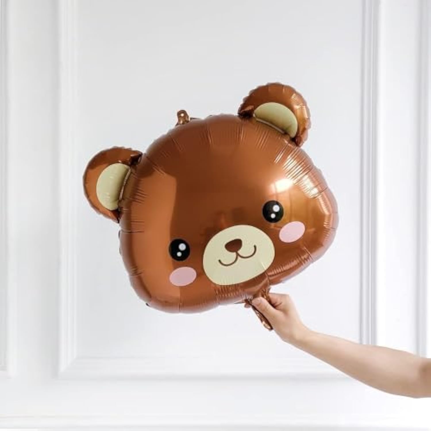 Pink & Brown Bear Balloon Arch Kit – 121pcs Baby Shower and Birthday Party Decorations